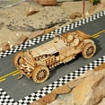 thumbnail image 2 of ROKR Grand Prix Car Scale Model 3D Wooden Puzzle MC401, 2 of 5