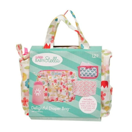 Wee Stella Diaper Bag - Doll Accessory by Manhattan Toy Co. (152910) - literacybasics.ca