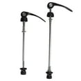 thumbnail image 2 of Ensemble de Brochettes de Vélo à Dégagement Rapide, Roues de Vélo Résistantes à la Corrosion et Accessoires pour Vélo de Route Vélo de Montagne pour Moyeu de Roue de Vélo Noir, Rouge, Bleu, Couleur Titane, Violet, 2 of 7