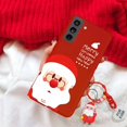 thumbnail image 1 of Christmas 3D Reindeer Santa Claus Tree Hat Case For iPhone X XR For iPhone XS Max Snowman 3D Key Chain Tpu Cover, 1 of 5