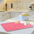 thumbnail image 5 of SKYSONIC Donut Sprinkle Rainbow Dish Drying Mat,Absorbent Microfiber Dishes Drainer Mats for Kitchen Counter Large Size,Dish Drying Pad 18x24, 5 of 6