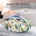 thumbnail image 4 of Yayeee Pillowcase King Size Set of 2 Satin Wrinkle Resistant Pillow Case, Green Animals Pattern, 4 of 7