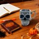 thumbnail image 5 of Skull Coffee Mug With Saucer Set Gothic Porcelain Tea Cup Ornates Skull Coffee Mug Funny Ceramic Tea Cup-Diabolical Bonehead Cup, 5 of 6