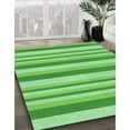 thumbnail image 3 of Ahgly Company Machine Washable Indoor Rectangle Transitional Green Area Rugs, 2' x 3', 3 of 7