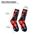 thumbnail image 2 of Naloa Variety Of Fruits And Berries Kids Socks Unisex Kids and Toddlers' Crew Socks, ,1 Pairs, 2 of 5