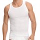 thumbnail image 4 of Packs Económicos de Camiseta sin Mangas y Camiseta Interior de Canalé 100% Algodón para Hombre, Grande y Alto, en Blanco y Negro (4XL, Mixto, Paquete de 6), 4 of 5