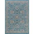 thumbnail image 3 of Traditional 5x8 Area Rug (5'3'' x 7'3'') Oriental Aqua, Gray Living Room Easy to Clean, 3 of 10