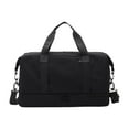 thumbnail image 1 of Bolso de bolsas de gimnasia de las aerolíneas bolsas de artículos personales livianos para negocios de campamento al aire libre Negro, 1 of 8
