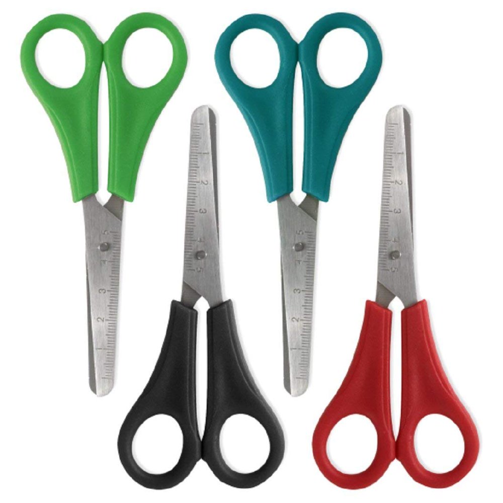 Bulk School Supplies Wholesale Box of 288 Blunt Tip (Safe for Children) Scissors