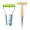 E, variant on mdesiwst Plant Hole Digger for Planting Seeds And Bulbs Lightweight Garden Seeds Dispenser with Wooden Handle Handheld Tool for Tulip Daffodil Saffron Vegetable Seeds