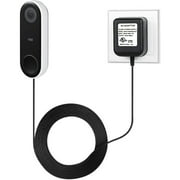 Wasserstein 8.2ft UL-Certified Power Supply Adapter for Google Nest Hello Video Doorbell, eufy Security Doorbell and Arlo Doorbell - Continuous Power