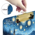 thumbnail image 4 of 12.5x9 Inch Acrylic Clipboard with Metal Clip – Single-Sided Print & Retractable Hook，A House under The Starry Sky, 4 of 8