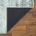 thumbnail image 6 of Bloom Rugs Caria Washable Non-Slip 10 ft Runner - Teal/Ivory Geometric Runner for Entryway, Hallway, Bathroom, and Kitchen - Exact Size: 2'5' x 10', 6 of 10