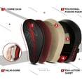 thumbnail image 4 of RDX Focus Boxing Punch Mitts, Punching target, Punching pad Maya Hide Leather Training Pads, Red, 4 of 8