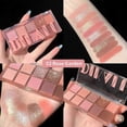 thumbnail image 4 of ELECOOL 10 Colors Eyeshadow Palette Pearly Matte Eye Shadow Shiny Sequins Shadows Pigments, 4 of 5