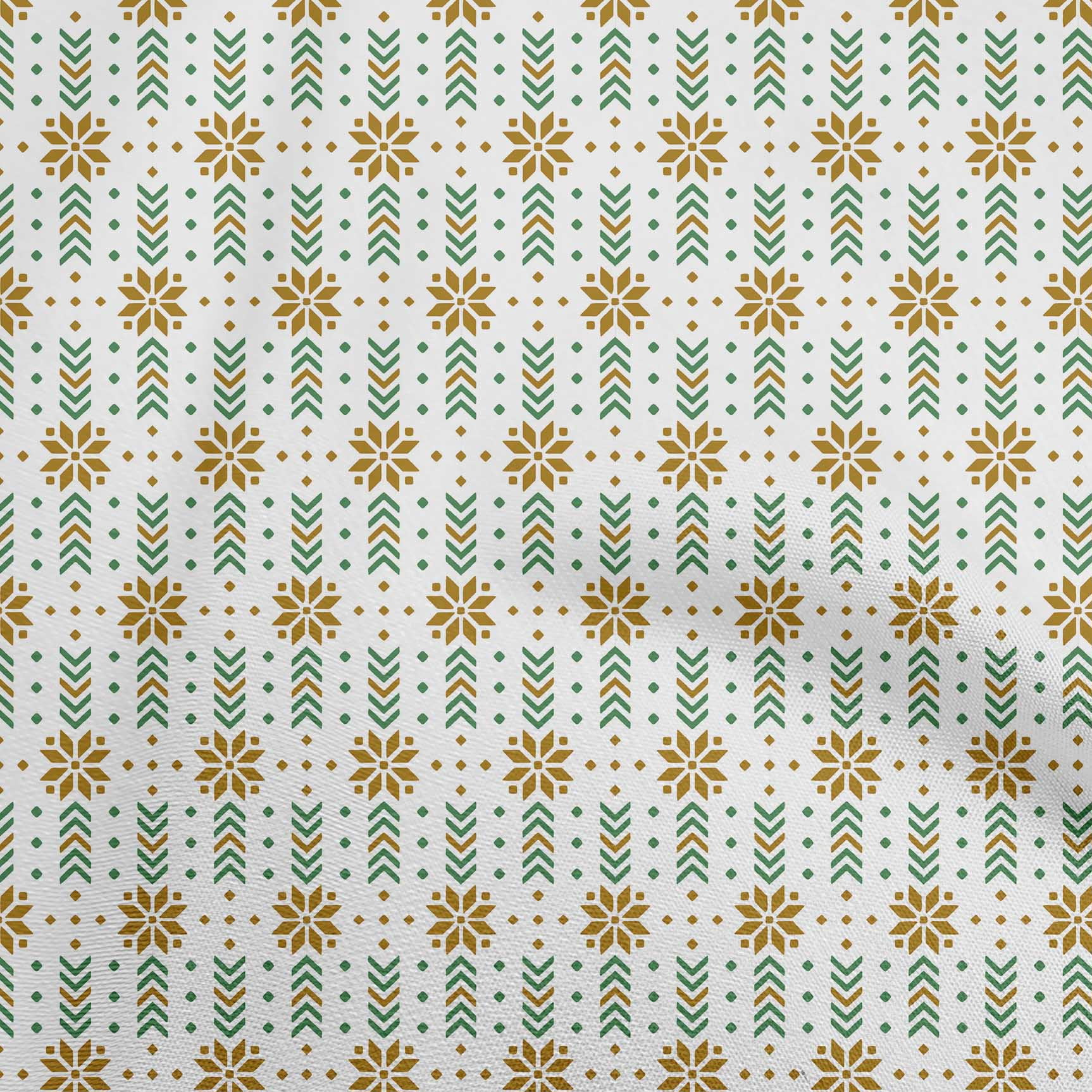 oneOone Cotton Poplin Dark Mustard Fabric Christmas Craft Projects Decor Fabric Printed By The Yard 56 Inch Wide