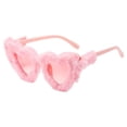 thumbnail image 3 of Gafas de sol en forma de corazón Salvador de felpa para Viajes rosado, 3 of 9