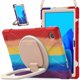 thumbnail image 2 of Funda colorida para Samsung Tab A7 de 10,4 pulgadas T500 con correa para el hombro, soporte de anillo ajustable grande y protección contra golpes., 2 of 5