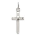 thumbnail image 1 of 925 Sterling Silver Latin Cross Shaped Pendant, 1 of 2