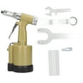 thumbnail image 4 of Pneumatic Rivet , Hydraulic Pneumatic Rivet  Air Hydraulic Riveter, Strong and  for Riveting Tool Steel/Aluminum Rivets American Style, 4 of 7
