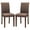 Brown, variant on Arlopu Dining Chairs Set of 2, Button Tufted Parsons Dining Chair with Upholstered & Solid Wood Legs for Kitchen & Dining Room