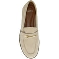 thumbnail image 4 of Franco Sarto Women's Riley Loafer Beige Suede 8M, 4 of 5