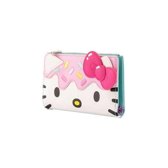 Loungefly X Sanrio: Hello Kitty Cupcake Cartera Loungefly Cartera de piel sintética