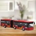thumbnail image 4 of Coleccionables de autobuses Escala 1:50 Coches Modelo Colección Adornos Regalos Favores Aleación Simulación Duradera para Principiantes Niños Adolescentes Niños Adultos , ROJO Magideal Coleccionables de autobús, 4 of 7