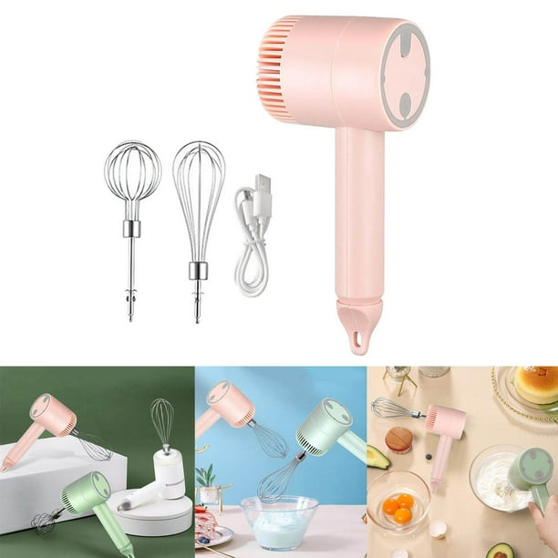Mini Hand Mixer USB Rechargeable Compact Portable for Handheld Mixer