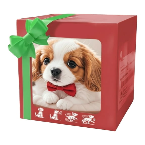 2025 Robot Dog, Robot Puppy That Acts Like A Real Puppy - 8" My Realistic Robotic Puppy Toys - Walking, Barking, Tail Wagging, The Best Christmas Birthday Gifts for Boys Girls (Ages 3-8)