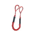 thumbnail image 1 of kurtrusly Elastic Boat Bungee Dock Line Docking Rope Boat Dock Line Stretches to 5.5ft Red Black Dots, 1 of 9