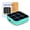 Upgrade Green, variant on Electronic Tic Tac Toe Game, Upgraded 4-in-1 Handheld Digital Puzzle Game Console, Memory Flash, Whack-a-Mole, Ideal Birthday Gift for Kids 4+, Green