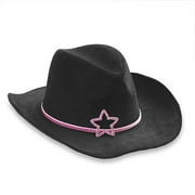 Corduroy Cowboy Hat With Star Pin