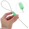 thumbnail image 2 of 10 etiquetas para bridas de cable de hierro fundido de plástico antidesembalaje, sello de tira, etiqueta de alambre de acero ABS, contiene y acero inoxidable, 2 of 5