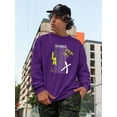 thumbnail image 2 of Los Angeles Dream City Graffiti Sweatshirt Men -Image by Shutterstock, Male Medium, 2 of 4