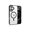 thumbnail image 1 of [PST] Étui pour iPhone 17, Étui Arrière Hybride Rigide Transparente en PC avec MagSafe Magnétique Compatible, 1 of 4