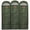 Green, variant on 10 Pack Bulk Wholesale of Cold Weather Hooded Sleeping Bags for Adults, Kids, Homeless, Camping, Indoors, Outdoors - 10 Count Hooded Sleeping Bags in Black 71"L x 30"W