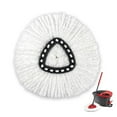 thumbnail image 4 of Pack Spin Mop Replacement Head Microfiber Triangular Mop Pads Washable and Reusable Compatible with Ocedar and Vileda Turbo, 4 of 4