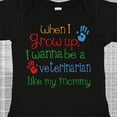 thumbnail image 4 of Inktastic Veterinarian Like Mommy Boys or Girls Baby Bodysuit, 4 of 5
