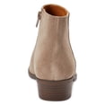 thumbnail image 3 of Lucky Brand Bhadie  Brindle Block Heel Pointed Toe Suede Low Cut Booties (8.5, BRINDLE), 3 of 4