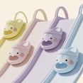 thumbnail image 3 of Djtdsds Kids Shark Slide Sandals Soft Non- Shoes Color:Purple,Size:3.5-4 Years, 3 of 4
