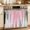 Gray Pink, variant on Teal Ombre Oven Skirt Curtain 32"Wx24"L,Waterproof Ruffled Stove Cover Skirt with 8 Ribbon Ties,Turquoise White Gradient Modern Abstract Art Decorative Oven Door Curtains for Kitchen Cabinet Storage