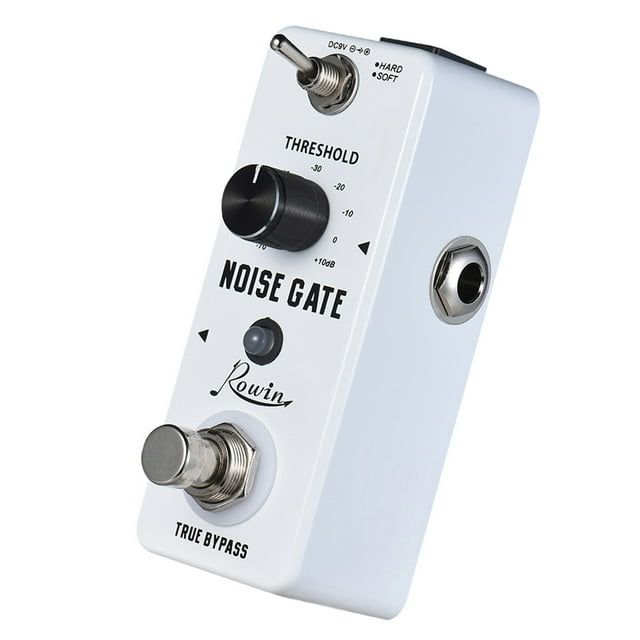 Pedal de efecto Pedal de efecto de guitarra con reducción de ruido Rowin Noise Gate 2 modos Carcasa de aleación de aluminio True Bypass Rowin Pedal de efecto