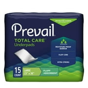 Prevail Total Care Disposable Underpad Fluff 23X36" UP-120/1 15 pads