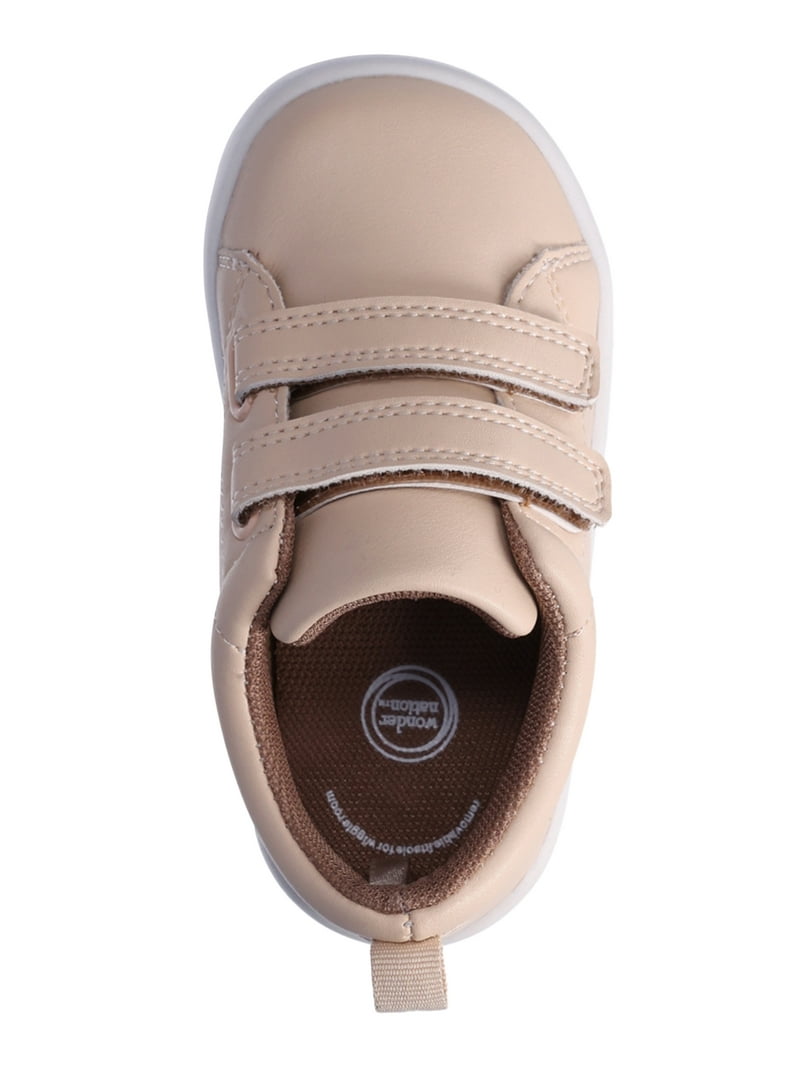 Wonder Nation Baby Unisex Adaptive Sneakers with Two Straps, Sizes