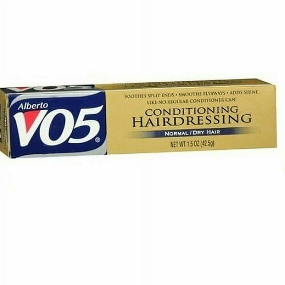 Alberto VO5 Conditioning HairDressing Normal/Dry Hair Soothes 1.5oz, 2-Pack