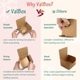 thumbnail image 3 of 3x3x3 Brown Gift Boxes 50pcs - Recycled Paper Cube Boxes with Lids for Gifts, Crafting & Party Favors, 3 of 4