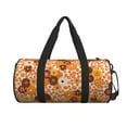 thumbnail image 2 of Easygdp Hippie Ditsy Floral Travel Bag, Camping, Weekend, Carry On Overnight Duffel Bag with Shoulder Strap, 2 of 8