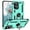 Teal, variant on TJS for Motorola Moto Edge 5G 2024 Phone Case, Impact Resistant Metal Ring Magnetic Support Kickstand Drop Protector Cover for Moto Edge 5G 2024 (Black)