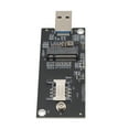 thumbnail image 1 of M.2 Key B to USB 3.0 Adapter for 4G 5G WWAN Module  NGFF M.2 KeyB to USB3.0 Converter with SIM Slot  Ethernet  Card for Wins  Linux  OS X, 1 of 7